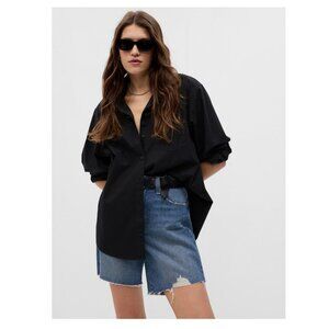 Gap 8" Mid Rise '90s Loose Denim Bermuda Shorts 29T